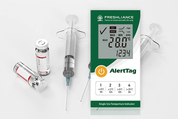 Disposable temperature monitor