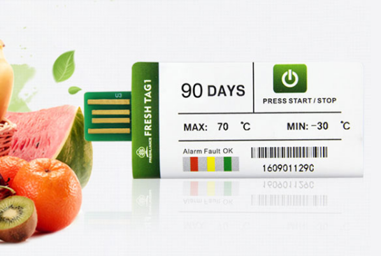 Compact Temperature Data Logger Designed for Banana Transportation