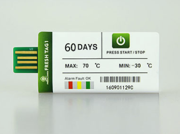 What is a temperature data logger?