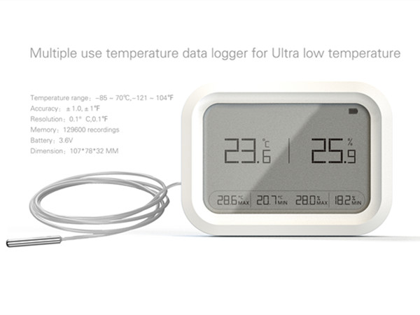 Vaccine Temperature Data Logger W/Software-Less Reporting