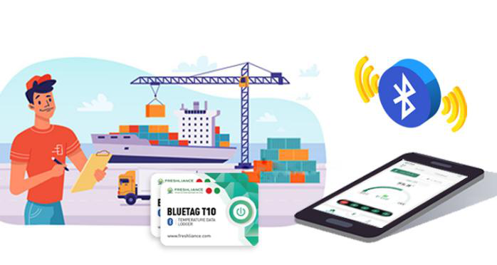 Bluetooth Temperature Data Logger for Food Transportation