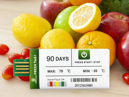 Temperature Data Loggers for Grape Transportation and Storage