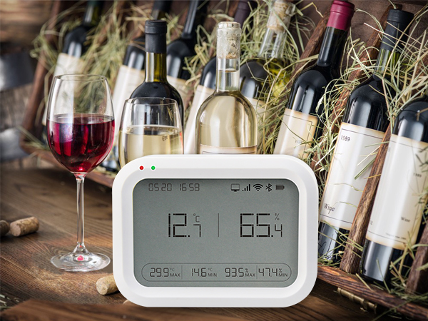 Wireless Temperature and Humidity Data Logger for Red Wine Storage