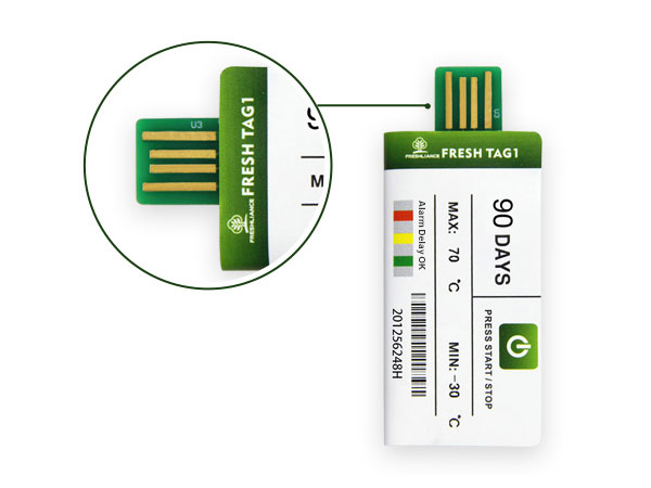 90 days usb temperature data logger