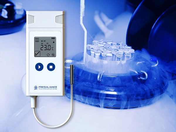 Liquid Nitrogen Temperature Data Logger
