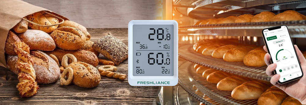 Temperature and Humidity Data Loggers for Baked Goods Processing Industry