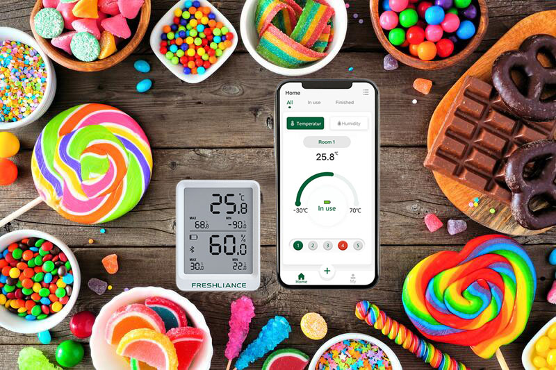 Temperature and Humidity Monitoring in Chocolate, Candy, and Confectionery Manufacturing and Storage