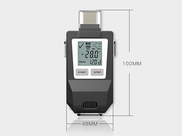 Fresh Keeper-IUT -90℃ Dry Ice Temperature Data Logger