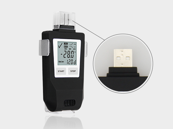 Fresh Keeper-IUT -90℃ Dry Ice Temperature Data Logger