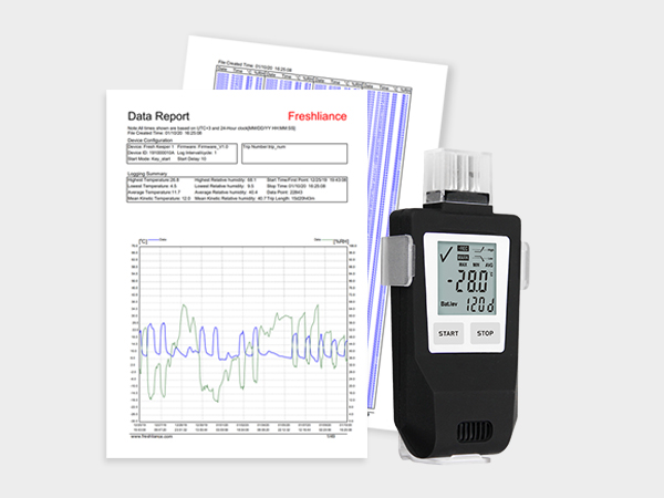 Fresh Keeper-IUT -90℃ Dry Ice Temperature Data Logger
