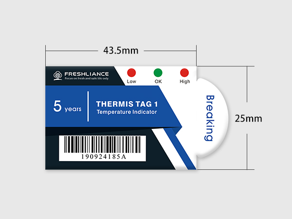 Thermis Tag 1 Time Temperature Indicator