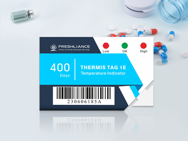 Thermis Tag 1E Single-use LED Temperature Indicator