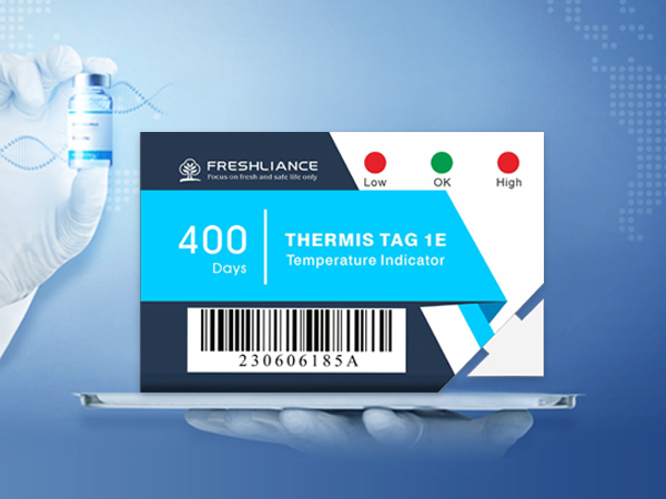 Thermis Tag 1E Single-use LED Temperature Indicator