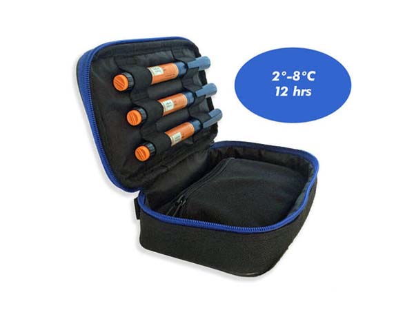 Bluetooth Temperature Data Logger for Insulin Cooler Bags/Cases