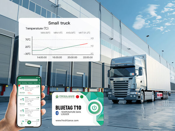 BlueTag T10 Bluetooth Temperature Data Logger