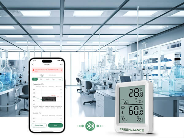 BlueTag TH20 Bluetooth Temperature and Humidity Data Logger