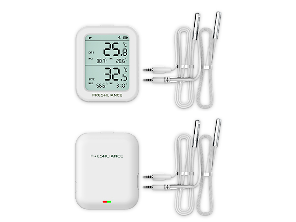 G1000 4G/WiFi/LAN Bluetooth Gateway for Real-time Temperature Monitoring of Small-area Storage