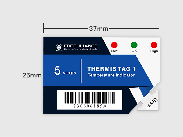 Thermis Tag 1 Time Temperature Indicator