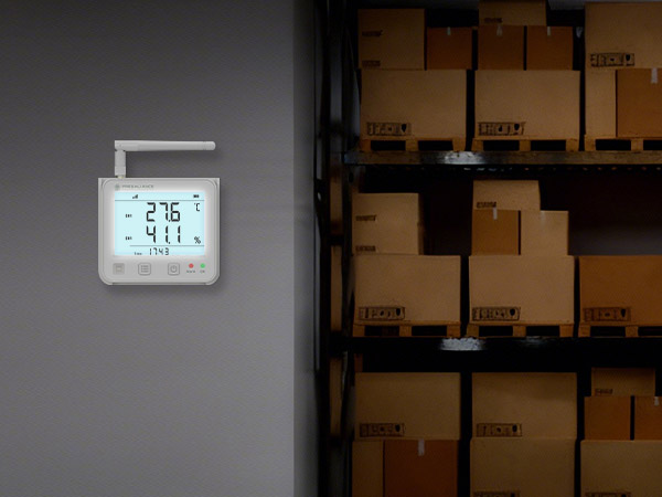 GSP100-WiFi/4G Real-time Data Logger for Illumination, ethylene, CO2, Ammonia, Temp & Humidity