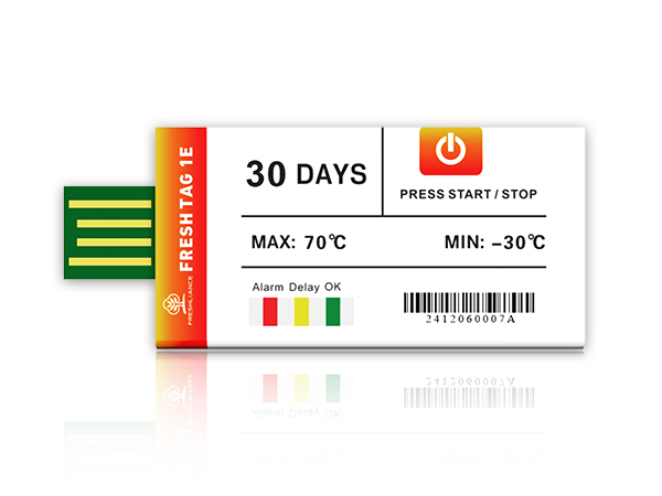 Fresh Tag 1E Single Use USB Temperature Data Logger