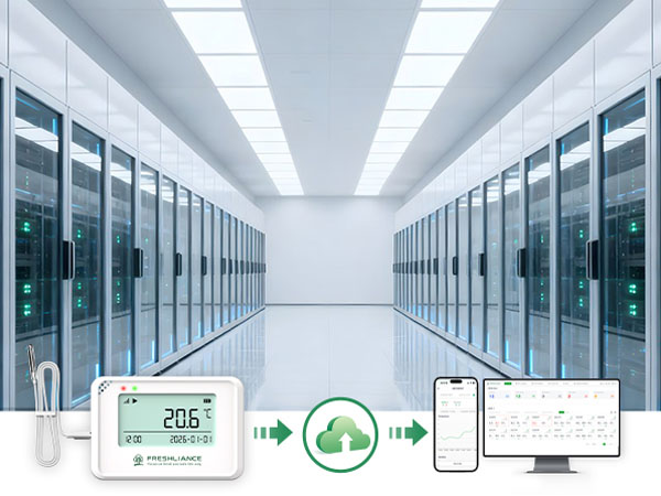 COEUS Mini Compact Real-Time Temperature Humidity Data Logger