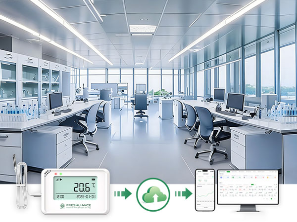 COEUS Mini Compact Real-Time Temperature Humidity Data Logger