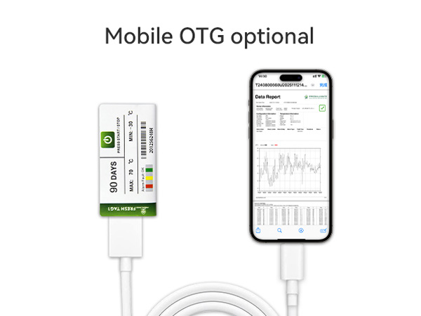 Fresh Tag 1 USB Temperature Data Logger