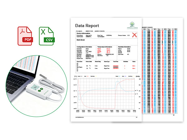 Atlas Log-TH Temperature Humidity Data Logger