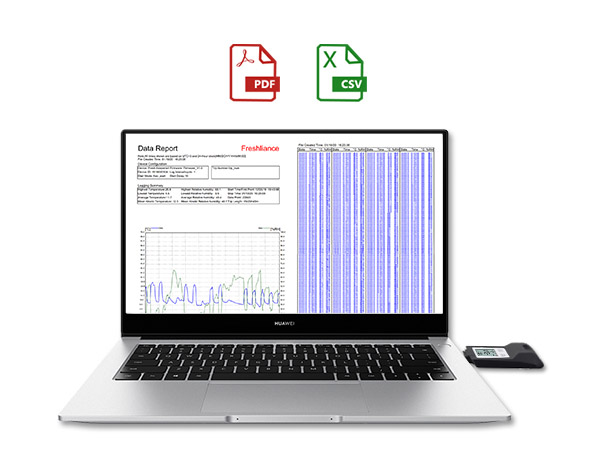 Fresh Keeper-1 999 Days Temperature Humidity Data Logger