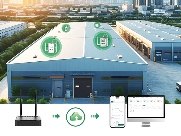 LoRa Tag LT100 LoRa Wireless Temperature & Humidity Sensor