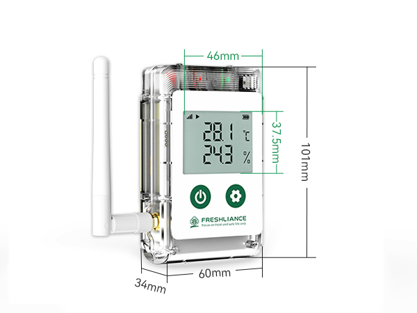 LoRa Tag LT100 LoRa Wireless Temperature & Humidity Sensor